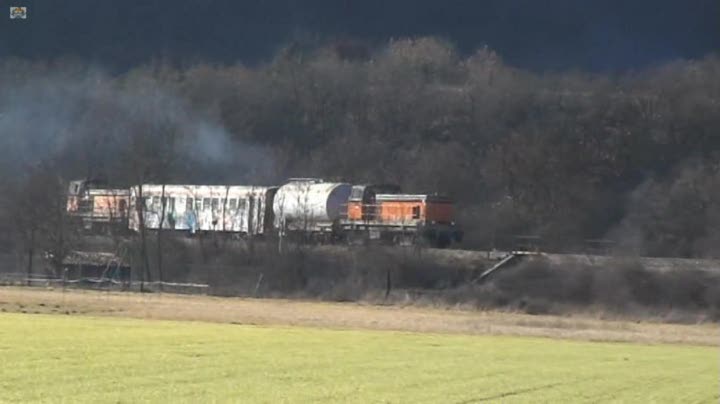 Train d&rsquo;essai autour de Veynes, fin 2006/début 2007