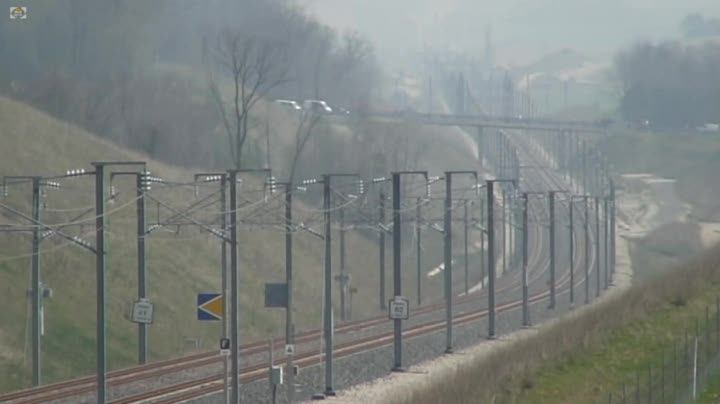 4 avril 2007, record du monde de vitesse sur rail.