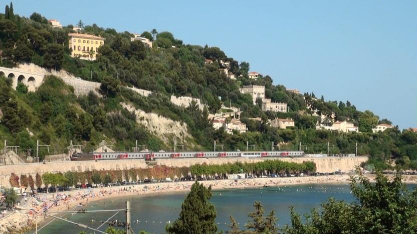 France, rame tractée en provenance de Russie
