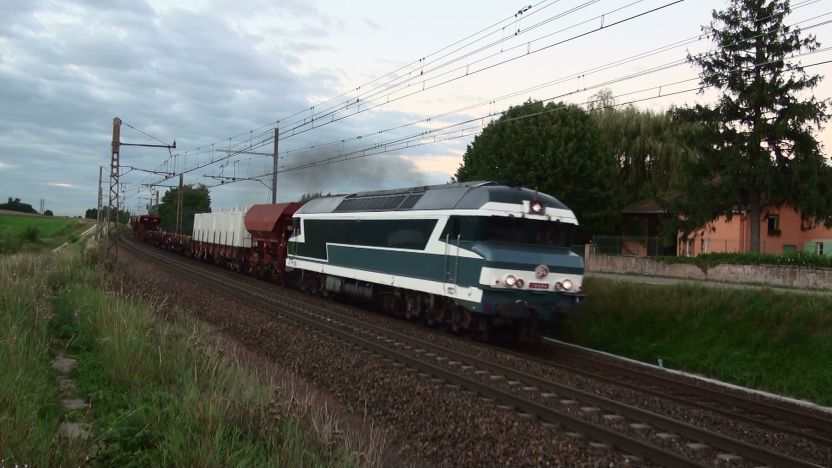 Le 72084 a repris du service