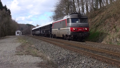 L&rsquo;Orient Express, enfin presque, dans la rampe des Sauvages